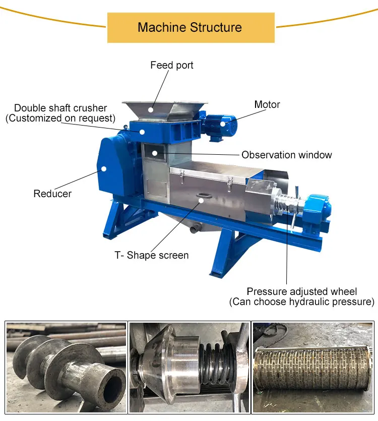Commercial Grape Crusher Destemmer Grape Crusher Extractor Machine