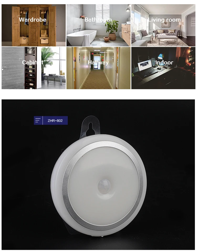 Battery Powered Motion Sensor Led Lights Mini Motion Sensor Led