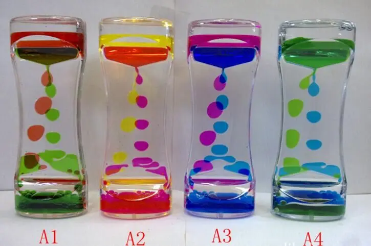 Acrylic Floating Colorful Liquid Timer - Buy Colorful Liquid Timer ...