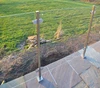 steel jack post shore/Stainless steel baluster post/pole
