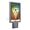 Customized double side bus stop light box led advertising black light posters