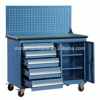 Rolling Tool Cabinet Garage Mechanic Toolbox Tool Chest Storage