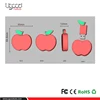Customs mould PVC Fruit apple shaped usb flash drive 8GB new for gifts,apple usb flash drive,fruit usb flash