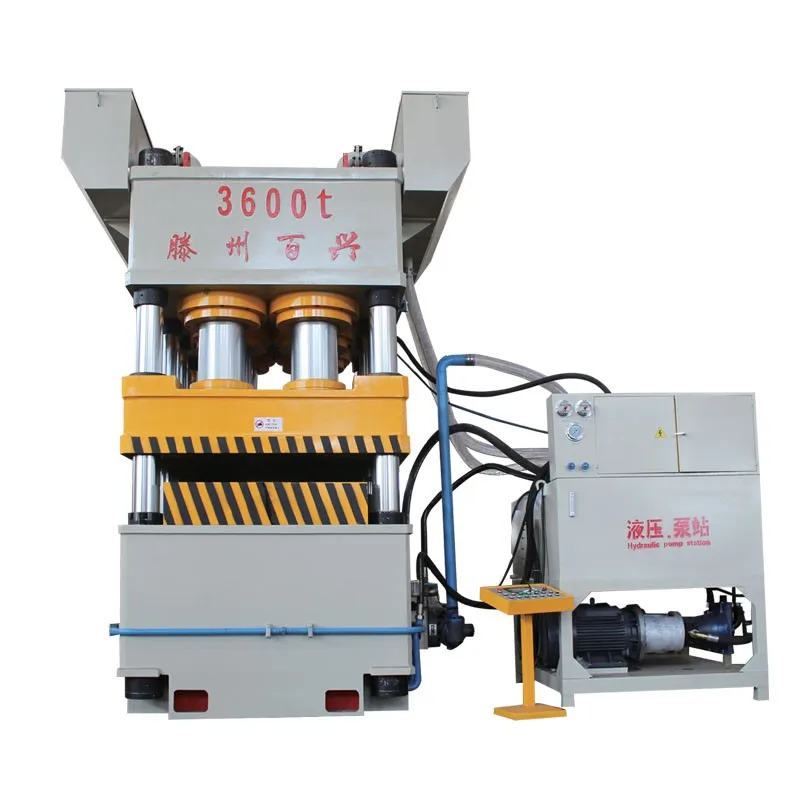 Steel Door Embossing Press Machine 3600 ton for  stainless steel Door