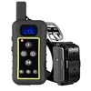 dog training equipment 2000m range 3 color led highlight waterproof rechargeable most powerful shock collar for dogs