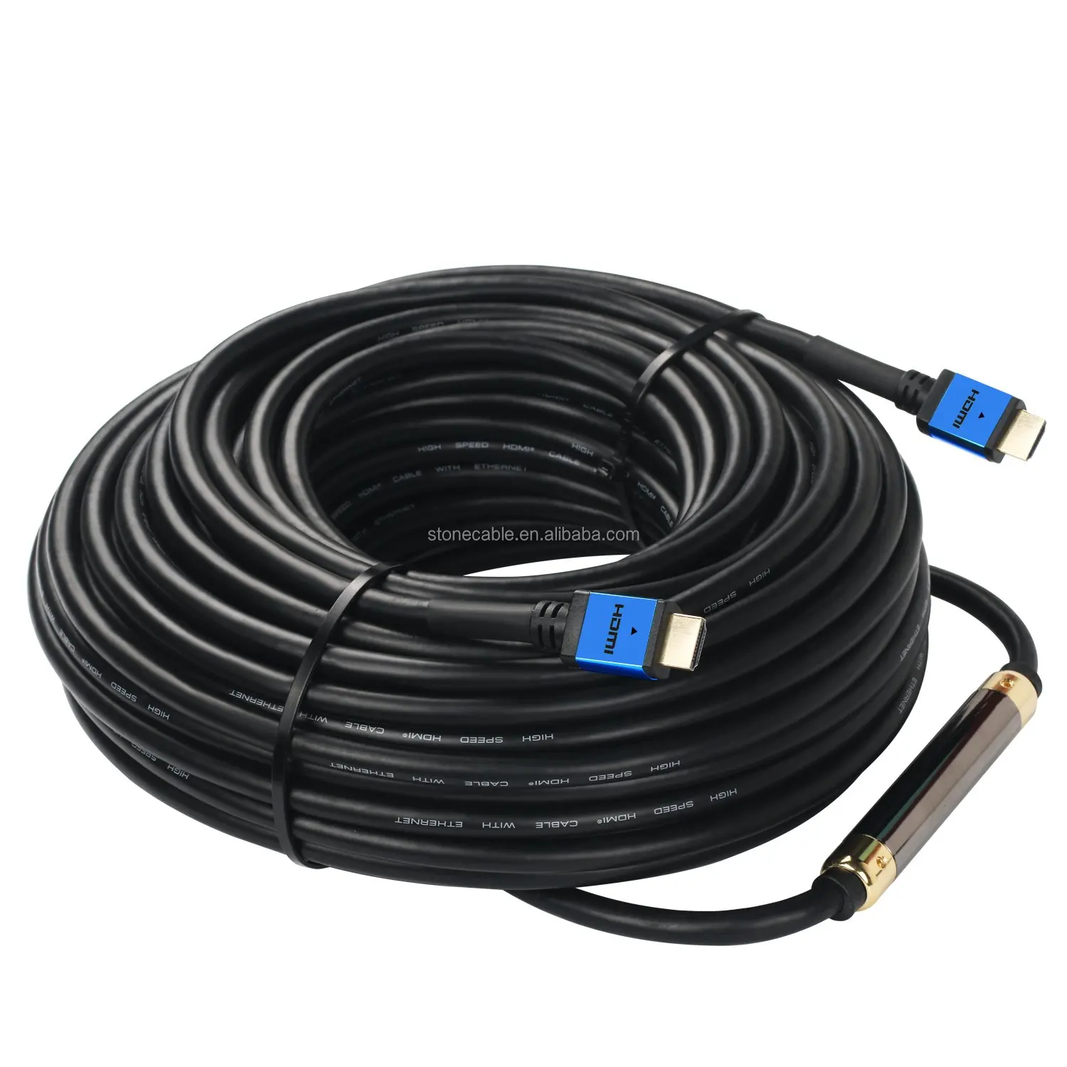 Extra Long 50FT HDMI Cable – 28AWG, 18Gbps, 1080p, 3D, HEC, ARC For HDTV