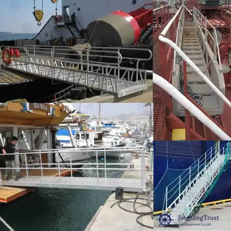 Portable Truss Type Aluminium Gangway For Ship Buy アルミタラップ船 トラス型アルミタラップ船 ポータブルアルミタラップ船 Product On Alibaba Com