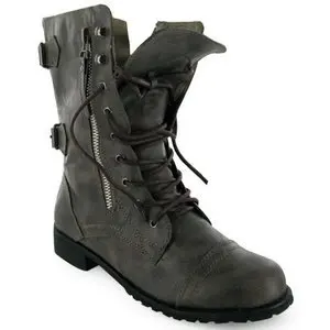 boots femme militaire