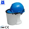 UV And IR Protection Safety Helmet Face Mask Visor With Eye Protection