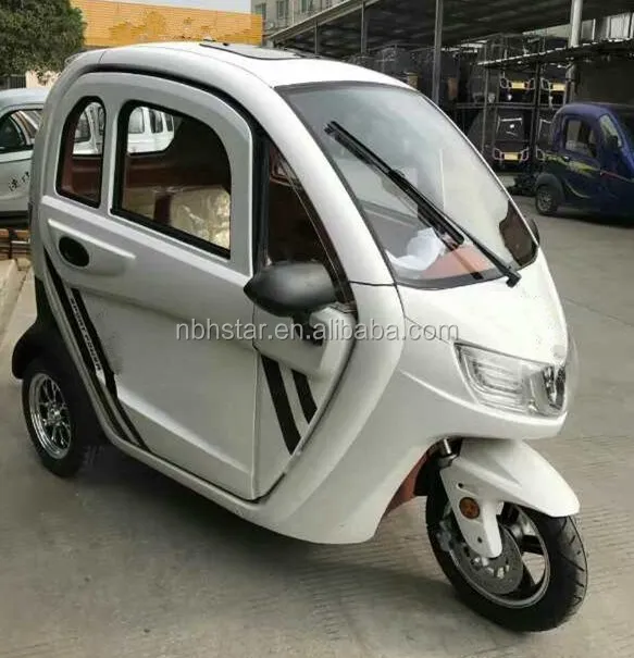 electric passenger closed tricycle