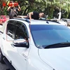 High quality window deflector/visor door sun/rain visor for toyota hilux revo