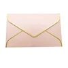 China Manufacturer Kraft Paper Brown Baronial Custom Envelope for Wedding Invitation Graduation Birthday Card Packaging