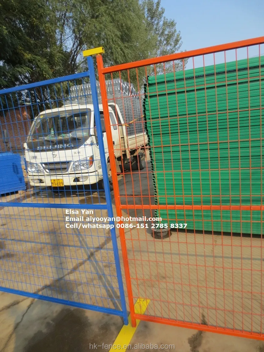 High Quality Canada Standard Temporary Fence 3x1.8 Size Powder Coated