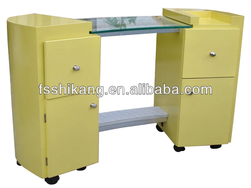 Best Price Beauty Furniture Nail Table With Exhaust Fan Buy Nail