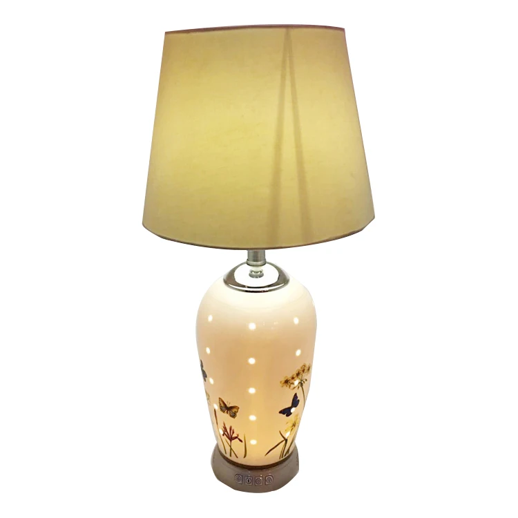 Chinese Porcelain Table Lamp In Enchanting Designs And Colors