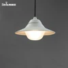Savia Modern Waterproof IP44 Aluminum Decorative Outdoor Chandeliers Lamp E27 40w Edison Bulb Outdoor Pendant Light For Balcony