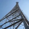 10m\20m\30m\40m\50m\60m High quality 4 leg lattice telecom tower/angular steel tower