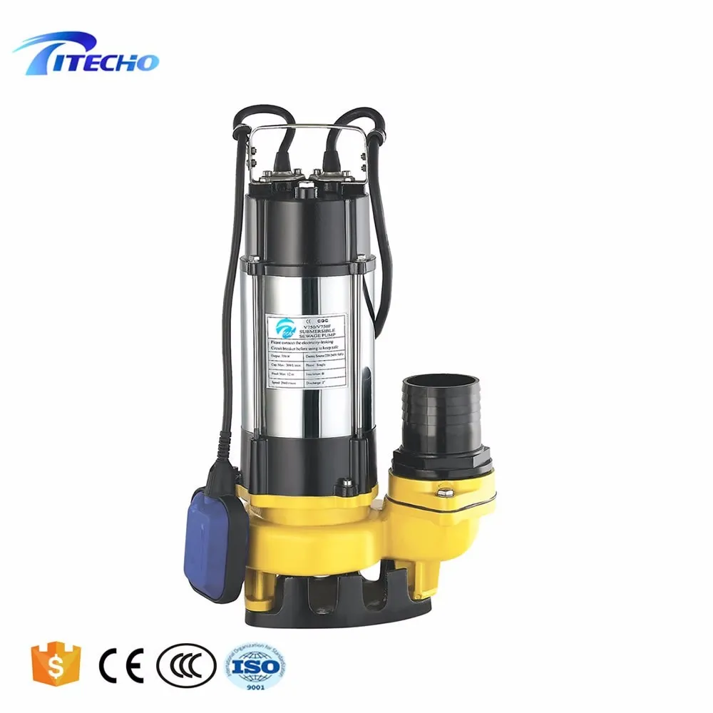 Mini Sump Stainless Steel Commercial Electric Water Pump With Float