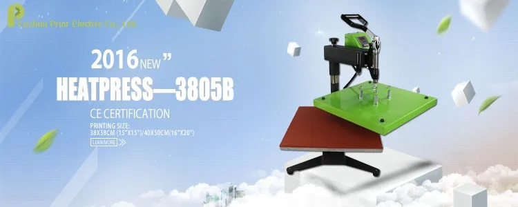 Heat press machine banner Hp3805B