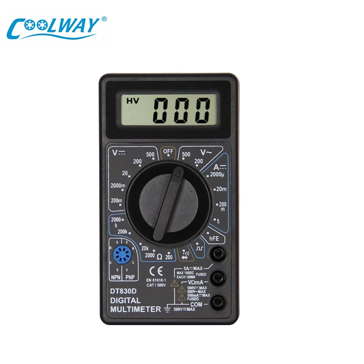 Low Price Hot Sale Handheld Mini Digital Multimeters Handheld Multimeter for Voltmeter Ammeter AC/DC 750/1000V Ohm Tester Meter