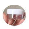 10g plastic manicure glitter jar FMG602 high quality cosmetic loose powder container private logo clear jar for glitter