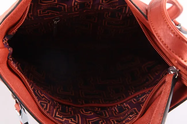 5326 Wholesale Burgundy PU Satchel bag Crossbody for Ladies