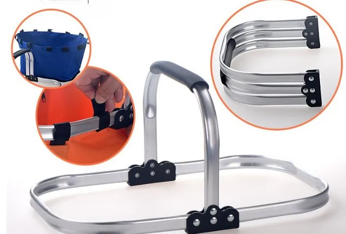 OEMPROMO Environmental 600D Durable Foldable Shopping Basket/ Shopping Cart