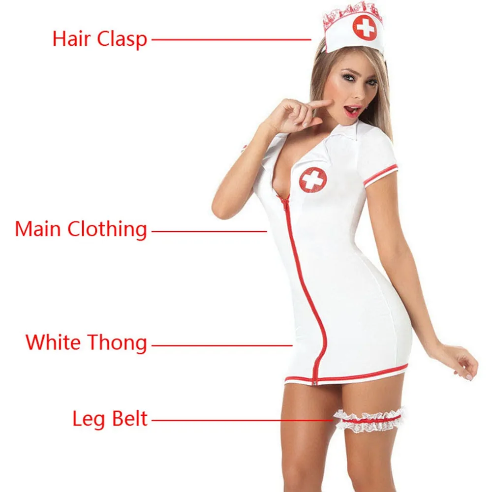 Womans Sexy Lingerie Nurse Uniformnurse Suit Cosplay Uniform Temptation Buy Nurse Uniform 