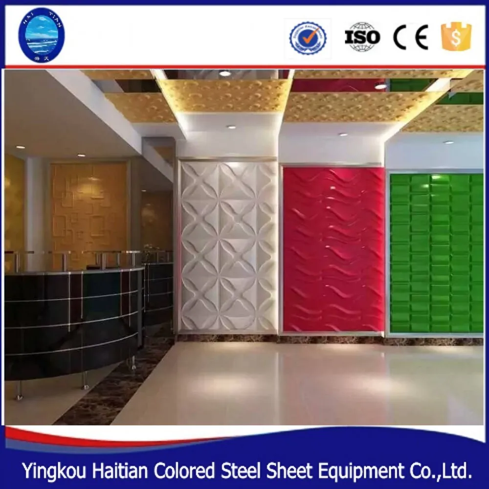 Interieur tv achtergrond decoratieve muur panel lichtgewicht 3d ...