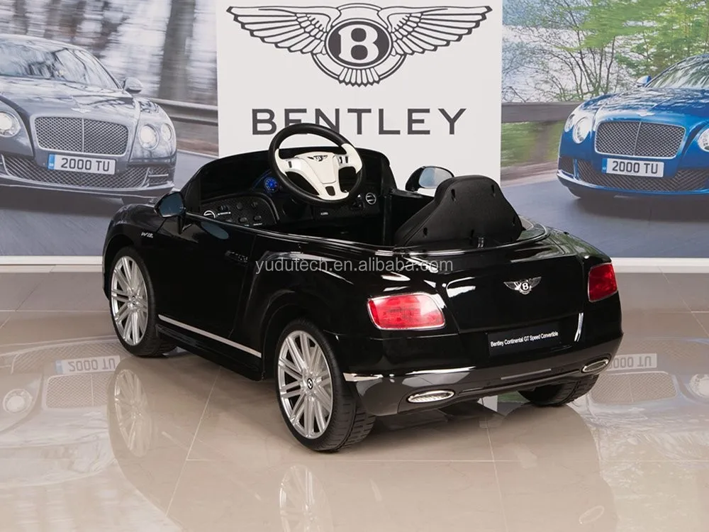 Bentley Gtc 12v Kids Ride On Battery Powered Wheels Car With Rc