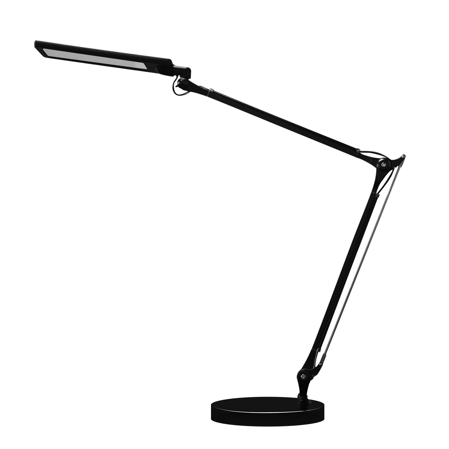 Adjustable Swing Arm Led Task Light With Flexible Freely Table Luminaire And Eye Protect Led