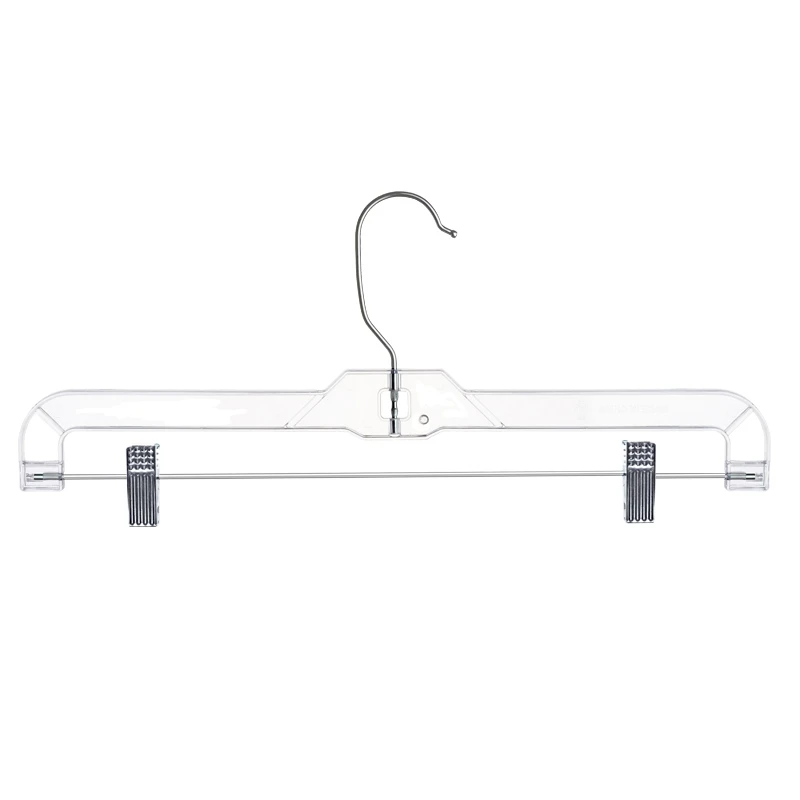 Anti Slip Thick Plastic Hangers White Plastic Hangers With Clips