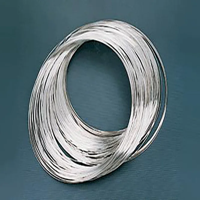 Light low elastic wire