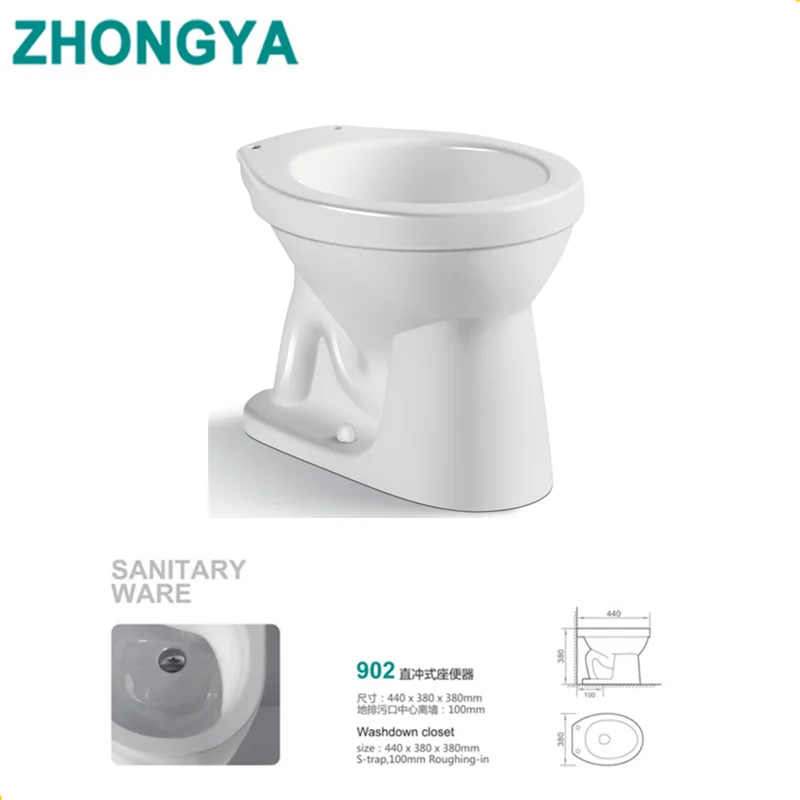 Strap 100mm Thailand Small Color Toilet Bowl,Philippines Toilet Bowl 1