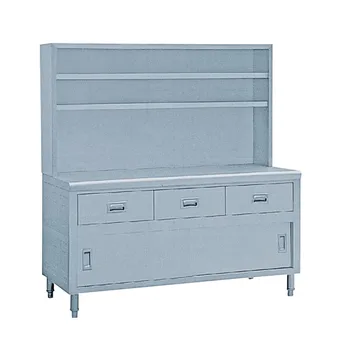 Commercial Custom Made Stainless Steel 3 Drawers Kitchen Pantry Cabinet