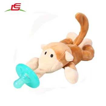 mam pacifier with stuffed animal