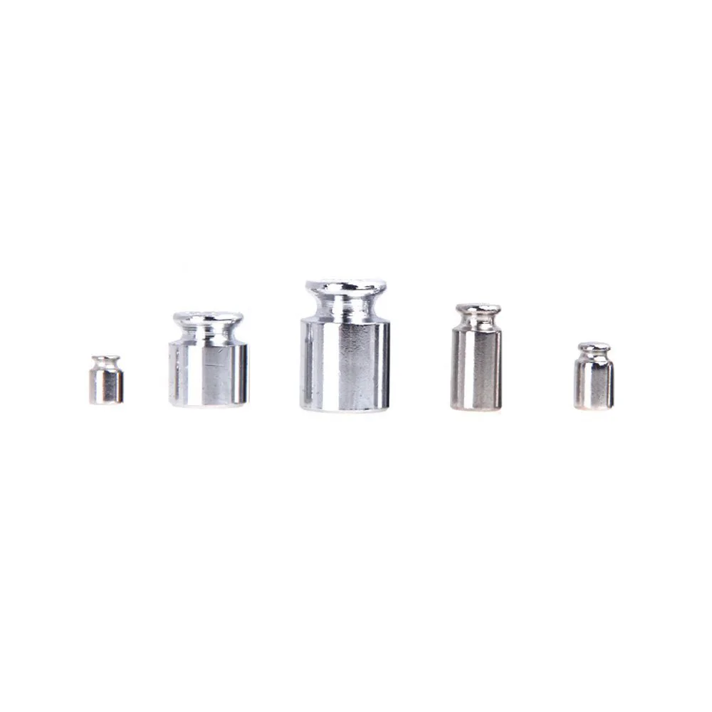 High Quality Weight 1g 2g 5g 10g 20g Chrome Plating Calibration Gram Scale Weight Set for Digital Scale Balance.jpg