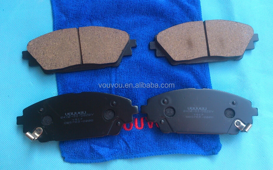 High Quality Front Brake Pad For Mazda 3 Axela Bm Oem B4y0 33 28zb Buy Brake Pad For Mazda 3 Axela Bm B4y0 33 28zb Mazda 3 Axela Front Brake Pad Product On Alibaba Com