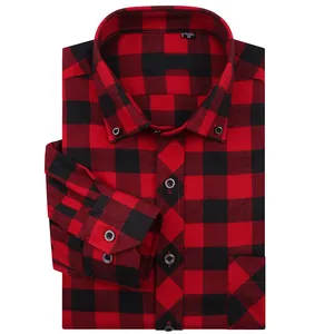 OEM black check shirt mens red flannel shirt OEM black check shirt mens red flannel shirt