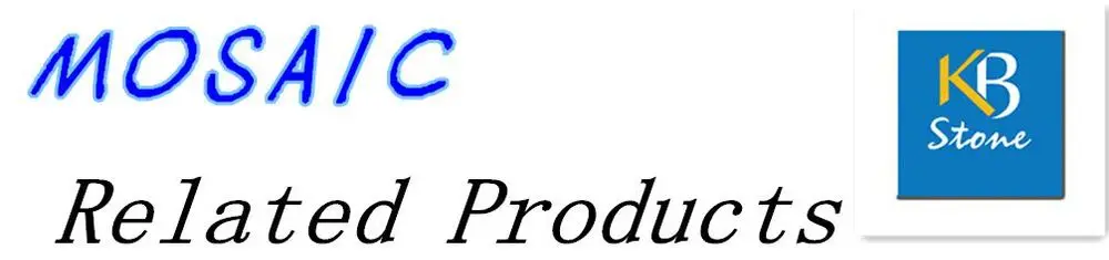 Blue Yellow Mixed Square Marble Mosaic Tile swimming pool tile size