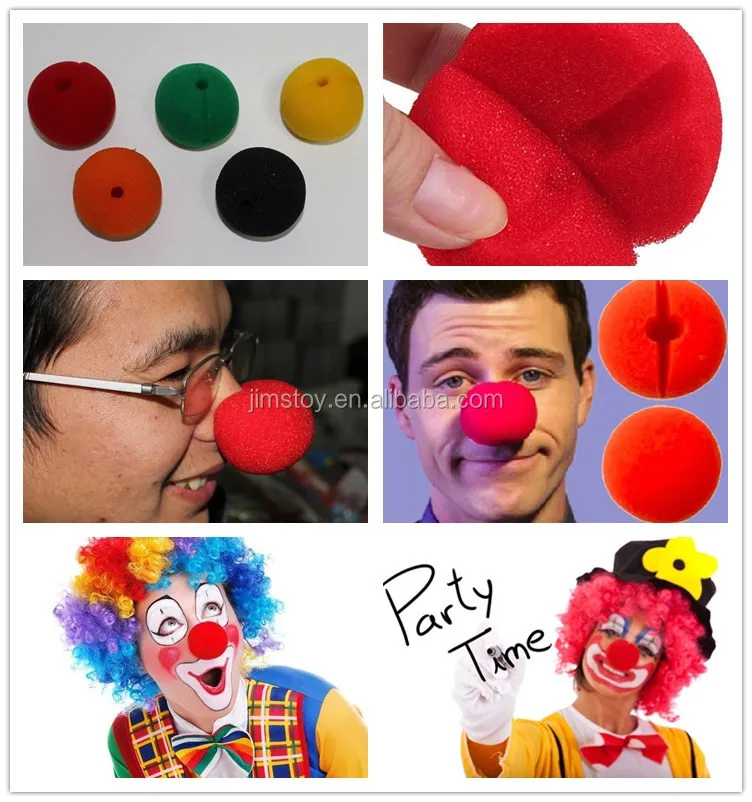 Нос клоуна своими руками. Нос клоуна. Нос клоуна на резинке. Нос клоуна из губки. Из чего сделать нос клоуну.