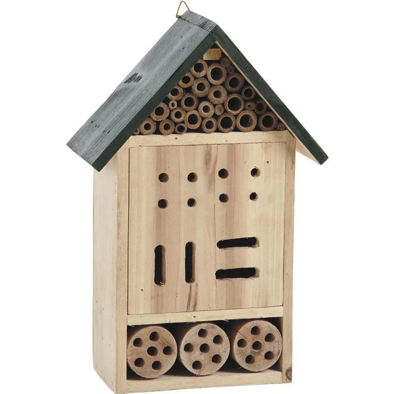 Fsc Certified Wooden Insect House Bamboo Tube Bee Hotel - Buy Insect ...