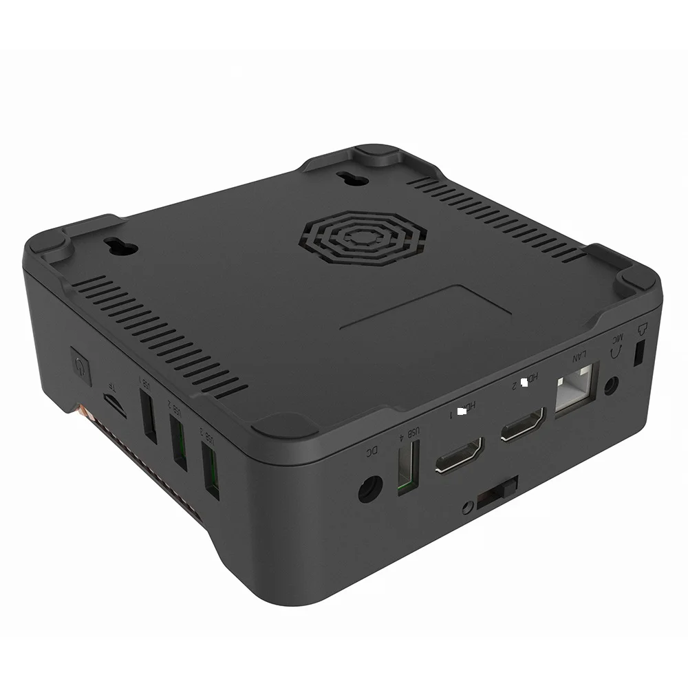 Smart Newest Mini Pc Gk3v 4/64g Intel Gemini Lake J4105 With Vga Dual