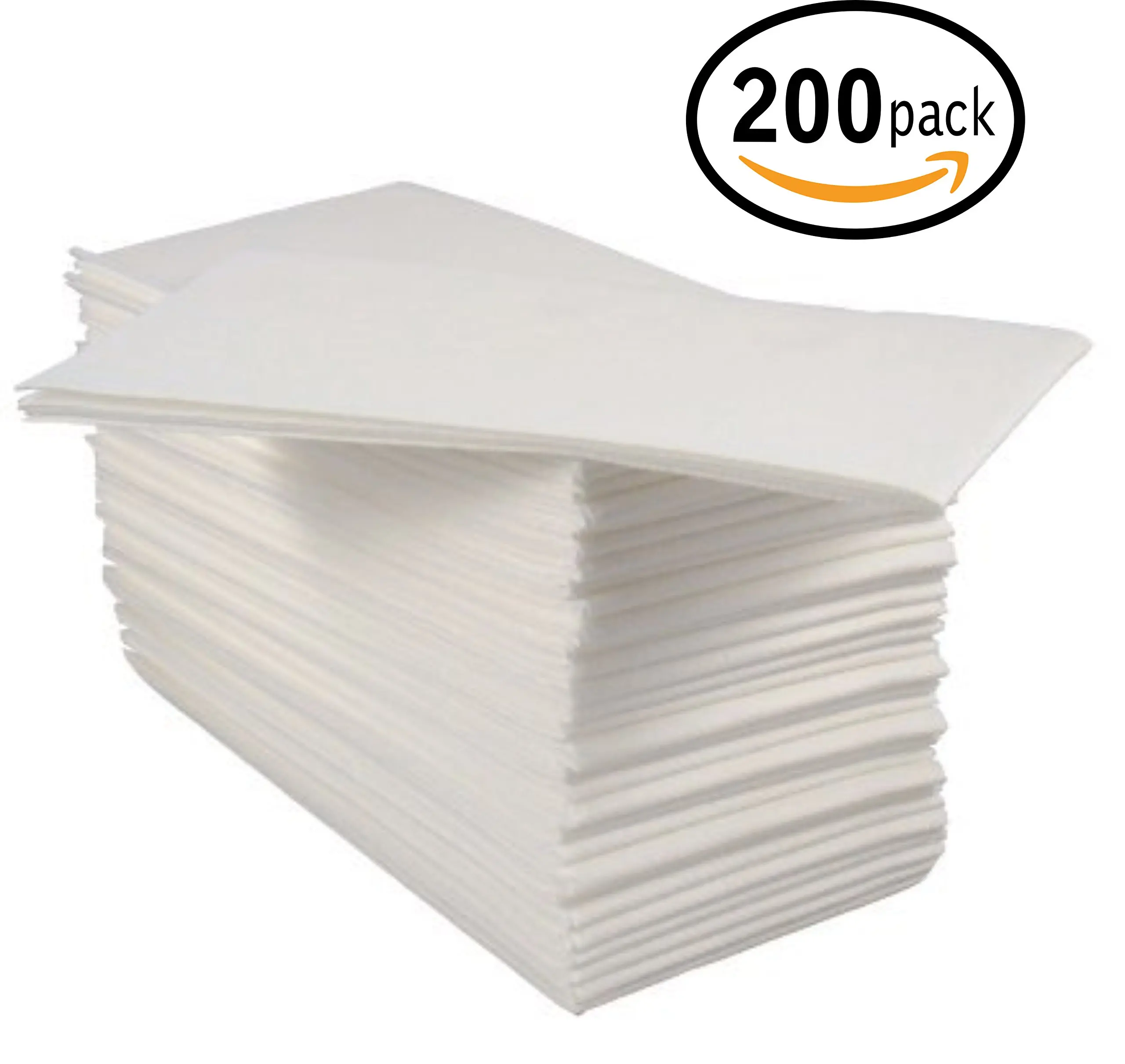BloominGoods Linen-Feel Guest Towels | Disposable Cloth-Like Tissue Paper | Soft and Absorbent Hand Napkins For Kitchen, Bathroom, Parties, Weddings, Dinners or Events - Pack of 200