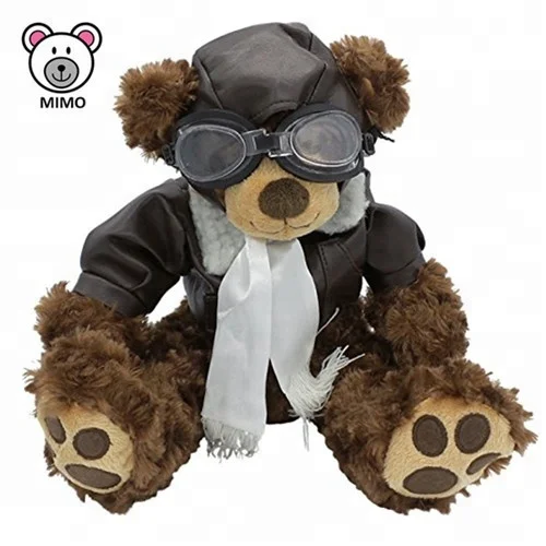 aviator teddy bear