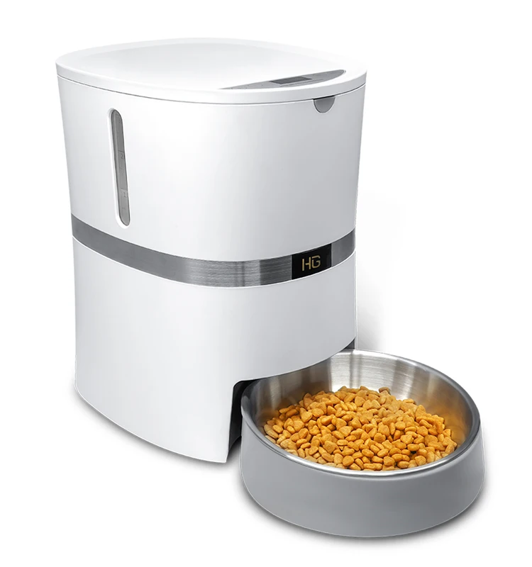 2019 Newest Automatic Pet Feeder Auto Pet Food Dispenser With Stainless ...