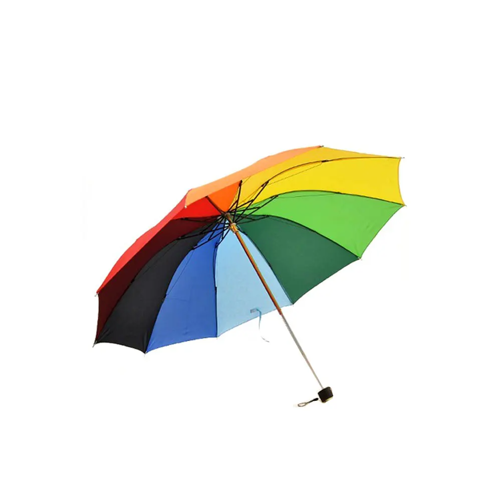 rainbow colored umbrella online