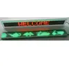 5V P7.62-7*80+Dot matrix module+Animation+White frame+English message display board+ LED moving message display+Bus/ Car display