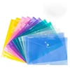Clear Document Folder With SnapButton, Quality Poly Envelope Bag,US LETTER / A4 size