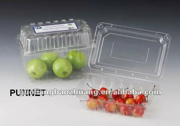 Fruit Clamshell Punnet,Transparent,For Small Tomato - Buy Pet Punnet